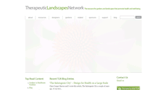 Desktop Screenshot of healinglandscapes.org